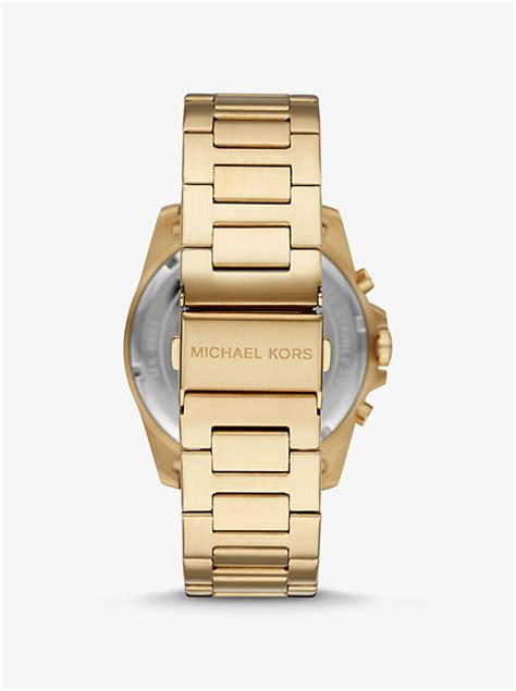 michael kors watch lincoln|Oversized Alek Gold.